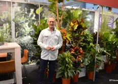 Egbert Korpelshoek van Fachjan, dat men uiteraard kent van de tropische planten in de maten groot, groter en grootst.